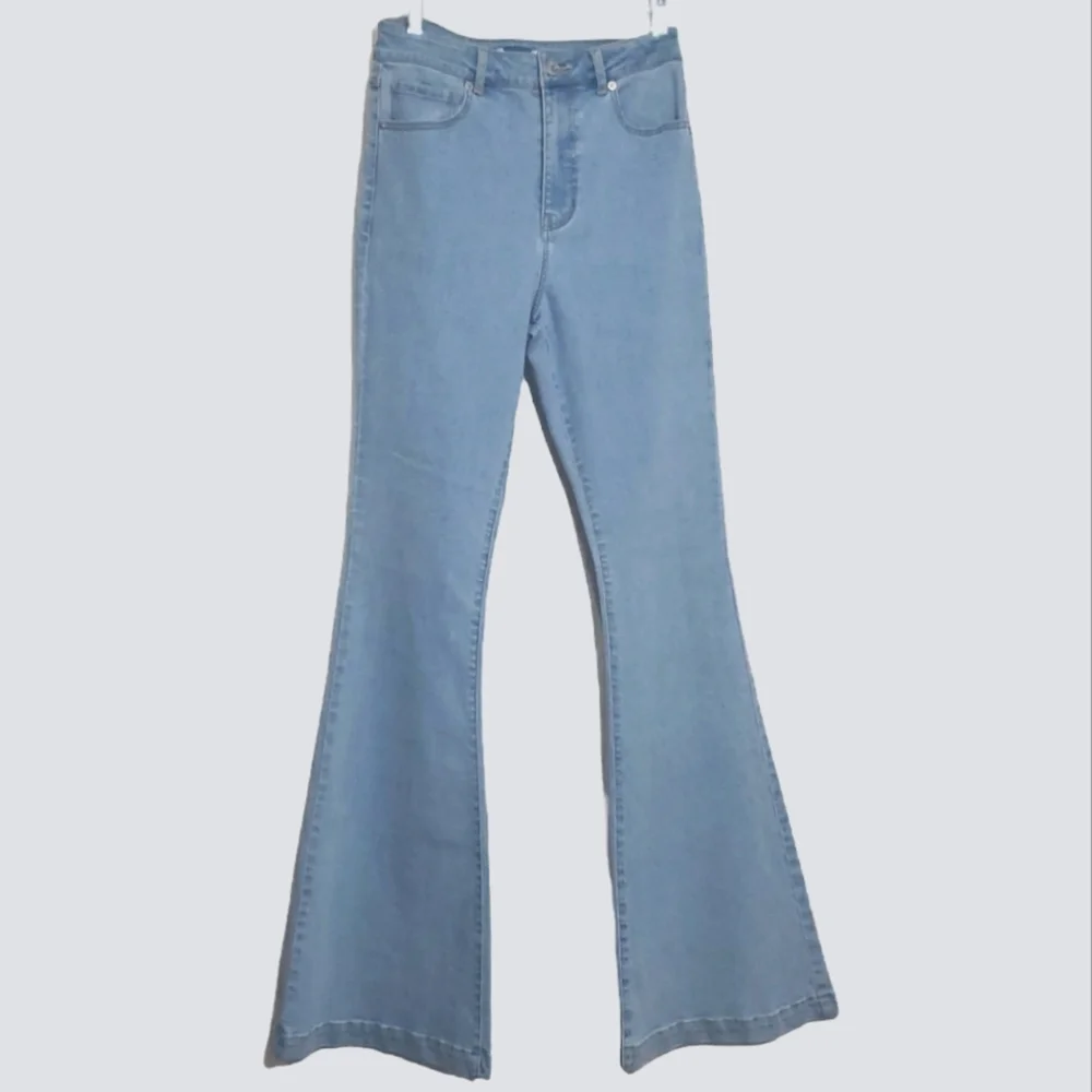 High Rise Flare Jean Long Length Size 27